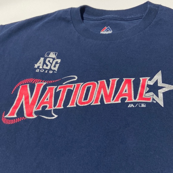 MLB National All Star Game 2019 Shirt. Size Large. Majestic Brand - Picture 4 of 6